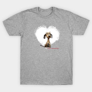 Love Is A Battlefield Dachshund Lived To Tell T-Shirt